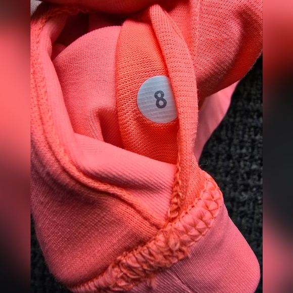 lululemon athletica Strappy Gray and Pink Crop Top - Picture 5 of 5